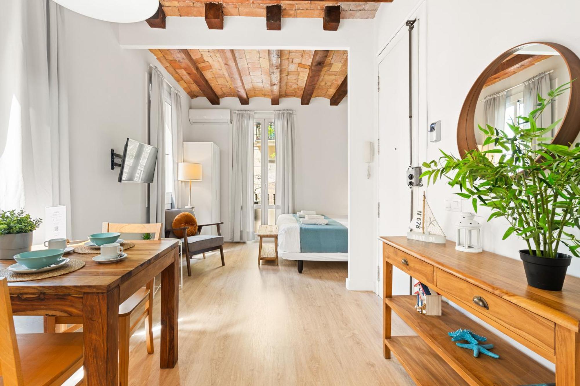 Lodging Apartments Barceloneta Beach Studio P2 Eksteriør billede