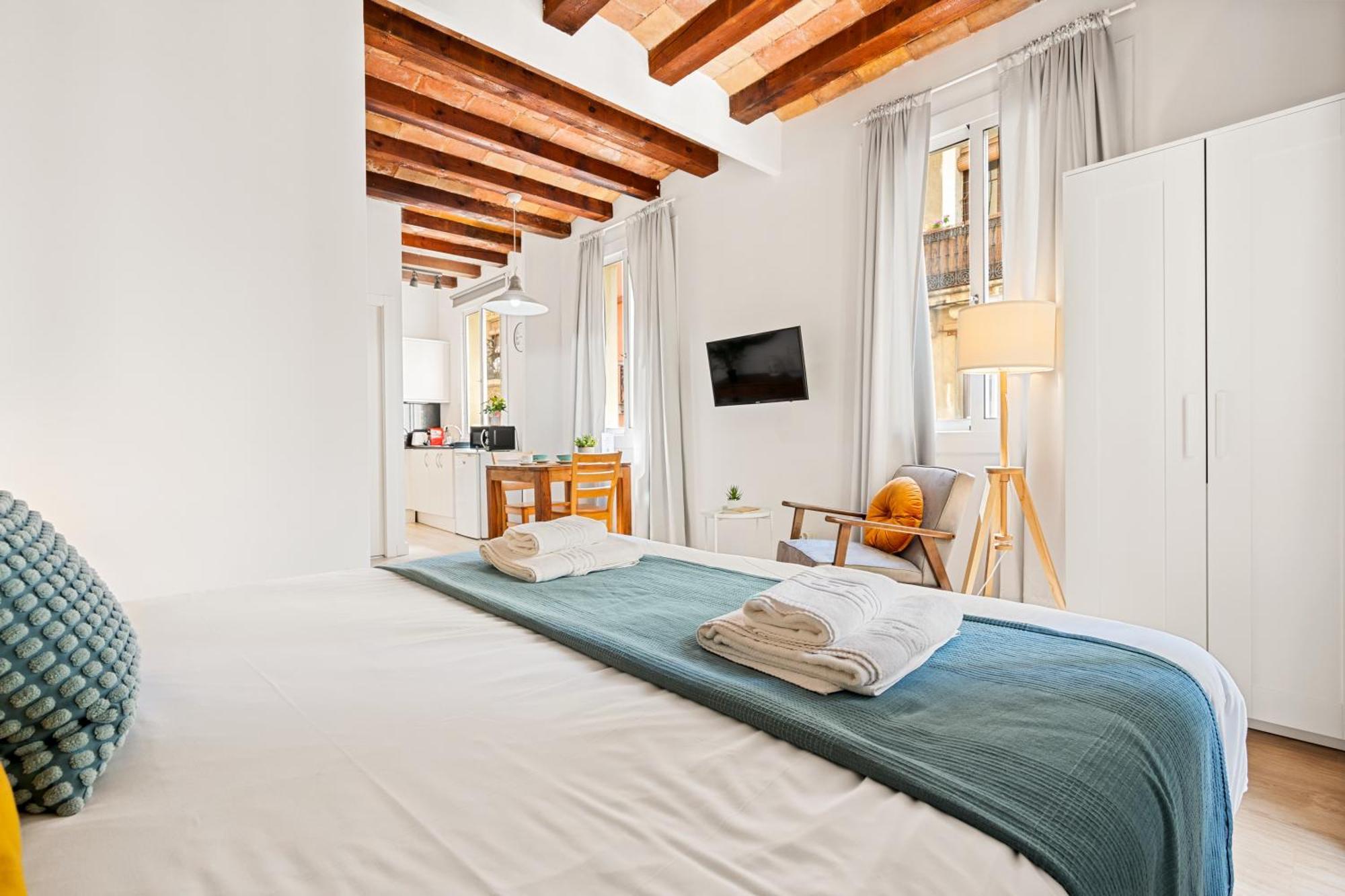 Lodging Apartments Barceloneta Beach Studio P2 Eksteriør billede