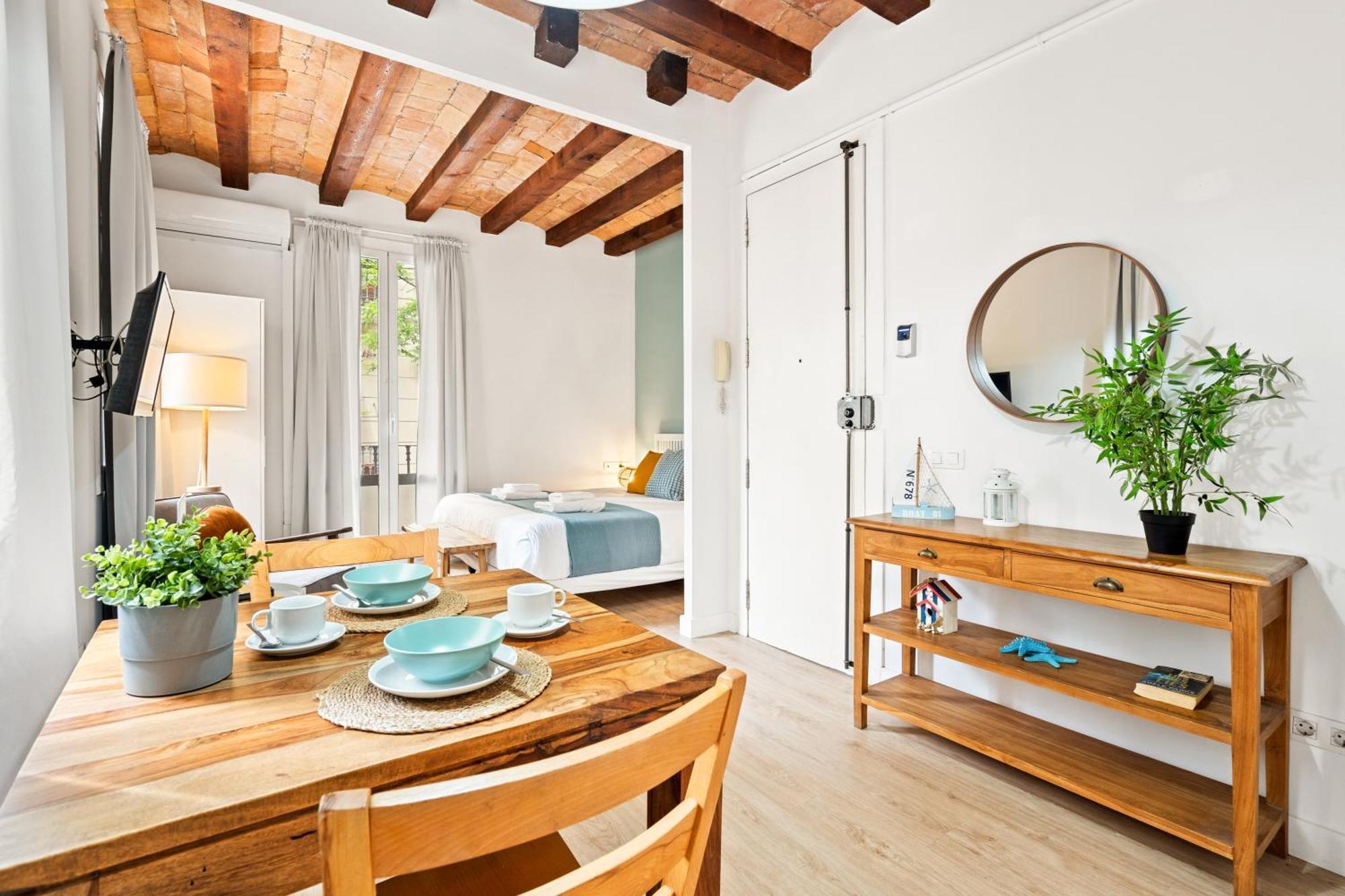 Lodging Apartments Barceloneta Beach Studio P2 Eksteriør billede